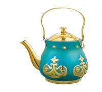MotiveTech Turkish Coffee Maker Teiera Turca Caffettiera Caraffa Elegante con Beccuccio Preciso Coperchio Sagomato Incisioni Decorative Atmosfera Antica Facile, Array, color to 1, size to 1