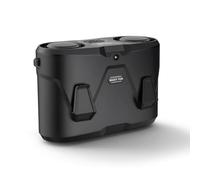 MotiveTech Ventilatore Portatile a Doppia Testa Ricaricabile Ventilatore da Cintura con Cordino senza Fili Circolatore D'aria Indossabile per Escursionisti, Nero