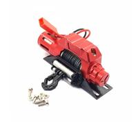 MotiveTech Verricello Elettrico RC Verricello Crawler Modellismo Accessorio Realistico con Componenti in Metallo CNC E Gancio Aggiunge Realismo E