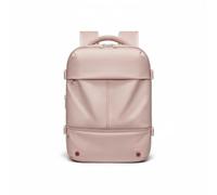 MotiveTech Zaino da Viaggio Donna Zaino Borsa Valigia Trolley con Volume Regolabile Tasca Notebook 40cm Spallacci Sagomati Collego, Rosa, Rosa Piccolo, 16 Pollici