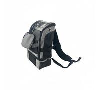 MotiveTech Zaino Portatile per Concentratore di Ossigeno Borsa per Apparecchio di Ossigenoterapia Custodia per Dispositivo Portazaino per Unità Comoda con, Grigio, Grigio