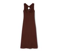 Motivi - Abito lungo in crêpe de chine con anello - - Dresses - Donna - Marrone - XL