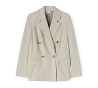 Motivi - Blazer doppiopetto gessato - - Jackets - Donna - Bianco - M