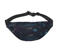 Motivi geometrici adatti per sport, corsa, viaggi, bodypack all'aperto, marsupio unisex da uomo e donna, La ragazza nel sogno, Taglia unica, Zaino da bici