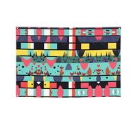 Motivi geometrici Banner e bandiere stampate, sfondi appesi, adatti per forniture per feste di vacanza e decorazioni per la casa.