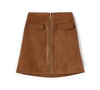 Motivi - Mini Gonna A-line con Zip - - Skirts - Donna - Marrone - M