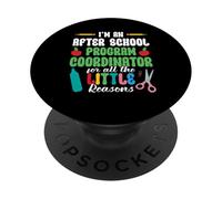 Motivi per le cose dopo la scuola dopo la scuola Coordinatore PopSockets PopGrip Adesivo
