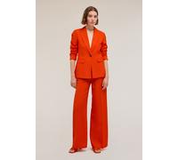 Motivi Single-breasted Linen-blend Blazer Red Taglia: 32 | Blazers Outlet | Donna | Rosso