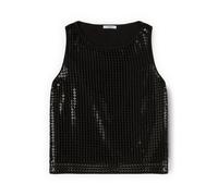 Motivi - Top in mesh con paillettes - - Tops - Donna - Nero - M