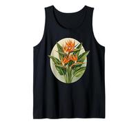 Motivo a Cuore con Fiore Uccello del Paradiso sudafrica Canotta