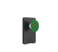 Motivo a cuore con fiore uccello del paradiso sudafrica PopSockets PopWallet per MagSafe