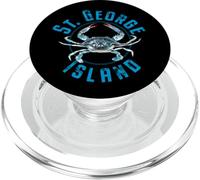 Motivo a forma di granchio blu di St. George Island, Florida PopSockets PopGrip per MagSafe