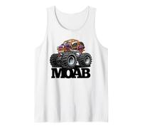 Motivo a Fumetti Moab Utah 4x4 Offroad Quad ATV UTV Canotta