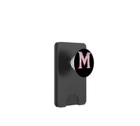 Motivo a scaglie di sirena pastello con lettera M PopSockets PopWallet per MagSafe