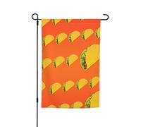 Motivo alimentare divertente stampa piccole bandiere per cortile giardino bandiera spessa per portici prati resistente allo sbiadimento
