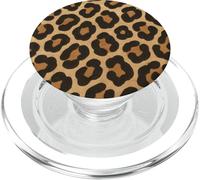 Motivo con stampa animalier, per donne e ragazze con stampa leopardata PopSockets PopGrip per MagSafe