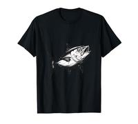 Motivo con tonno rosso marino, oceano, animale, oceano, tonno Maglietta