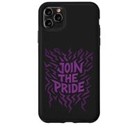 Motivo di tatuaggio tribale abbinato a Join The Pride per bambini di Halloween Custodia per iPhone 11 Pro Max