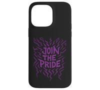 Motivo di tatuaggio tribale abbinato a Join The Pride per bambini di Halloween Custodia per iPhone 14 Pro Max
