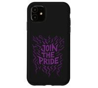Motivo di tatuaggio tribale abbinato a Join The Pride per bambini di Halloween Custodia per iPhone 11