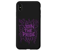 Motivo di tatuaggio tribale abbinato a Join The Pride per bambini di Halloween Custodia per iPhone XS Max