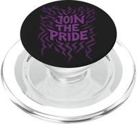Motivo di tatuaggio tribale abbinato a Join The Pride per bambini di Halloween PopSockets PopGrip per MagSafe