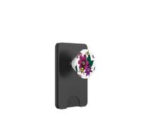 Motivo floreale con fiori di api carino calabrone PopSockets PopWallet per MagSafe