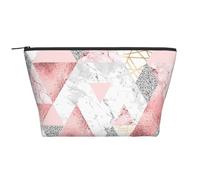 Motivo geometrico moderno, Borsa da toilette Borsa per trucco Borsa per cosmetici Borsa da toilette da viaggio portatile