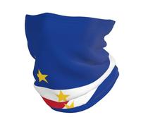 Motivo Isole Di Capo Verde Bandiera Multifunzionale Elastic Sciarpa Riscaldatore Regolabile Passamontagna Esterno Morbido Pelle Anti-Statico Polizia Militare Maschera Multiuso Sportiva