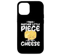 Motivo Kawaii Take Another Little Piece Of My Cheese Custodia per iPhone 12/12 Pro
