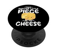 Motivo Kawaii Take Another Little Piece Of My Cheese PopSockets PopGrip Adesivo