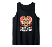 Motivo Love Bear Bee Heart Bee My Valentine Canotta