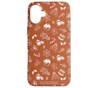 Motivo natalizio Disney Winnie the Pooh & Pals Gingerbread Custodia per iPhone 16 Plus