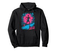 Motivo Neon Runner «Chase The Storms Away» Felpa con Cappuccio