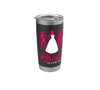 Motivo per addio al celibato, matrimonio, sposa Bicchiere termico in acciaio inox doppia parete