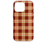 Motivo scozzese autunnale Cottagecore Cozy Fall Look Custodia per iPhone 16 Pro