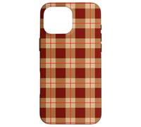 Motivo scozzese autunnale Cottagecore Cozy Fall Look Custodia per iPhone 16 Pro Max