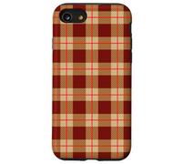 Motivo scozzese autunnale Cottagecore Cozy Fall Look Custodia per iPhone SE (2020) / 7/8