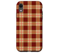 Motivo scozzese autunnale Cottagecore Cozy Fall Look Custodia per iPhone XR