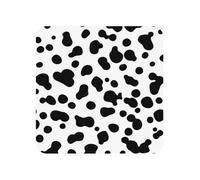 Motivo senza cuciture con cane dalmata o texture in pelle di mucca, adesivi magnetici in acrilico per frigorifero, magneti per lavagna bianca per la decorazione di cucina e mobili.,Piazza
