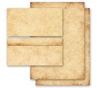 Motivo-set di cancelleria Antico & Storia, HISTORY 10 fogli di carta da lettera e 10 buste DIN LANG (senza finestra) | Paper-Media