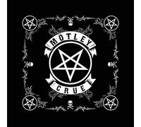 Motley Crue - Bandana (Unisex-U) Pentagram (Nero) 55Cm X 55Cm