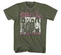 Motley Crue - Dr Feelgood - American Classici - Solido Verde Adulto Manica Corta
