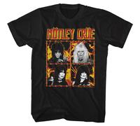 Motley Crue - Fuoco & Filo - Manica Corta - Adulti - T-Shirt