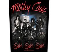 MOTLEY CRUE - GIRLS GIRLS GIRLS - PATCH BACK - NUOVO - MUSICA BP1264