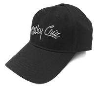 MOTLEY CRUE - LOGO ARGENTO - CAPPELLO - NUOVO - MUSICA MOTSSCAP02B