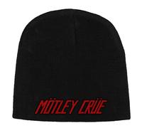 MOTLEY CRUE LOGO (BEANIE HAT) Ufficiale Berretti in maglia