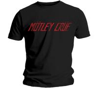 Motley Crue Logo Tommy Lee Nikki Sixx Mick Mars ufficiale Uomo maglietta unisex