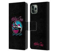MOTLEY CRUE LOGOS CUSTODIA COVER PORTAFOGLIO IN PELLE PER APPLE iPHONE TELEFONI