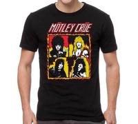 Motley Crue Shout At The Devil Fiamme Heavy Metal Musica Band T Shirt MOT10265